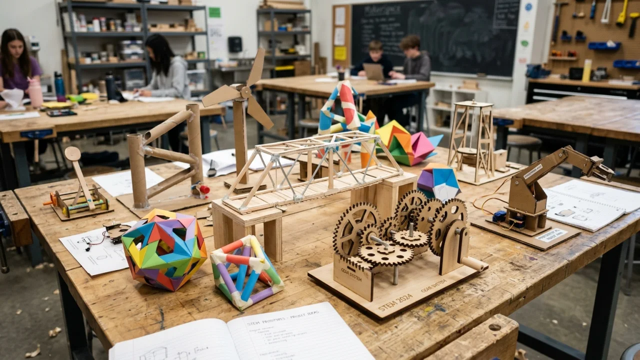 Fictional editorial STEM project showcase