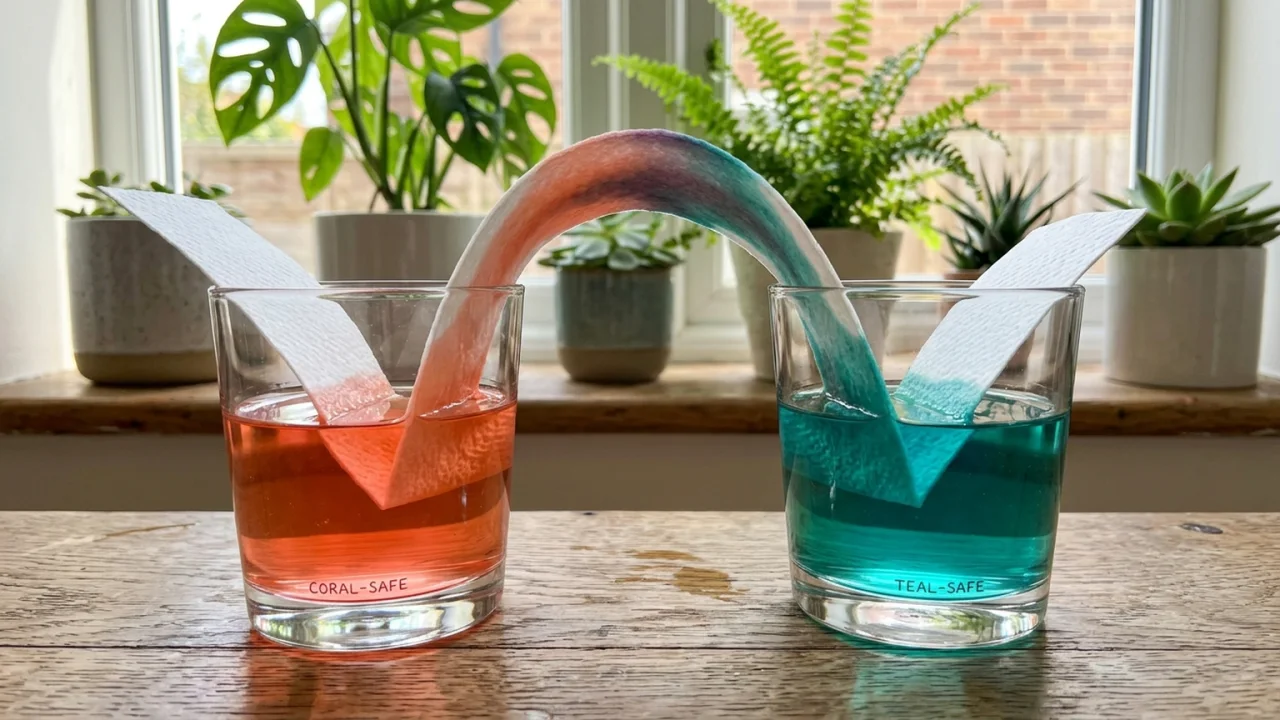 Capillary-action learning setup